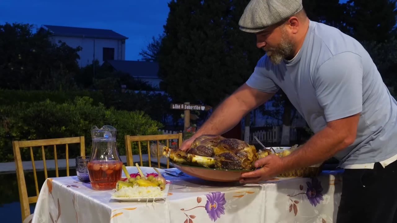 I roasted an entire beef leg under a salt crust for an incredible meat ...