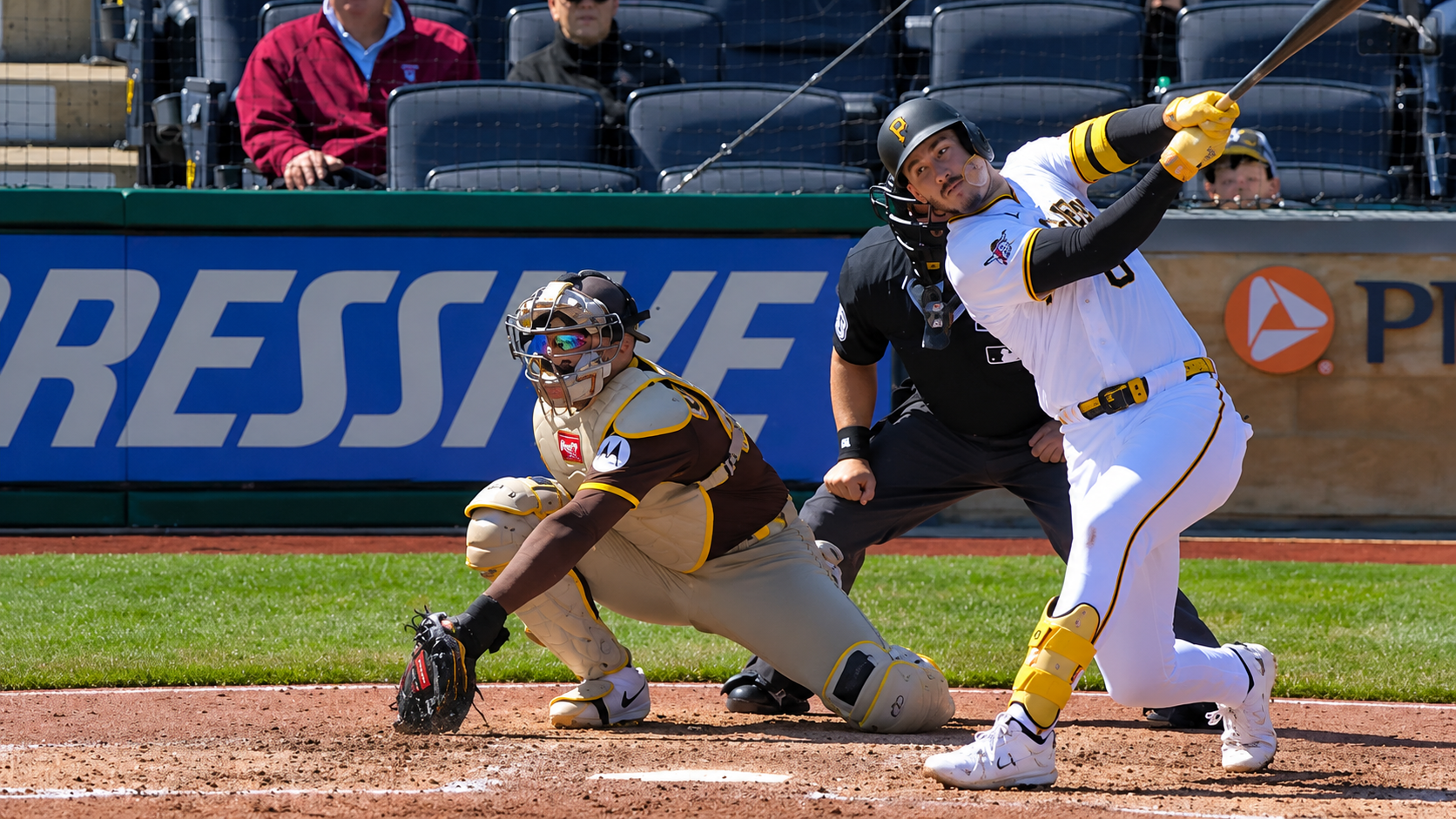 He was one strike away five times. Then Milwaukee started swinging like ...