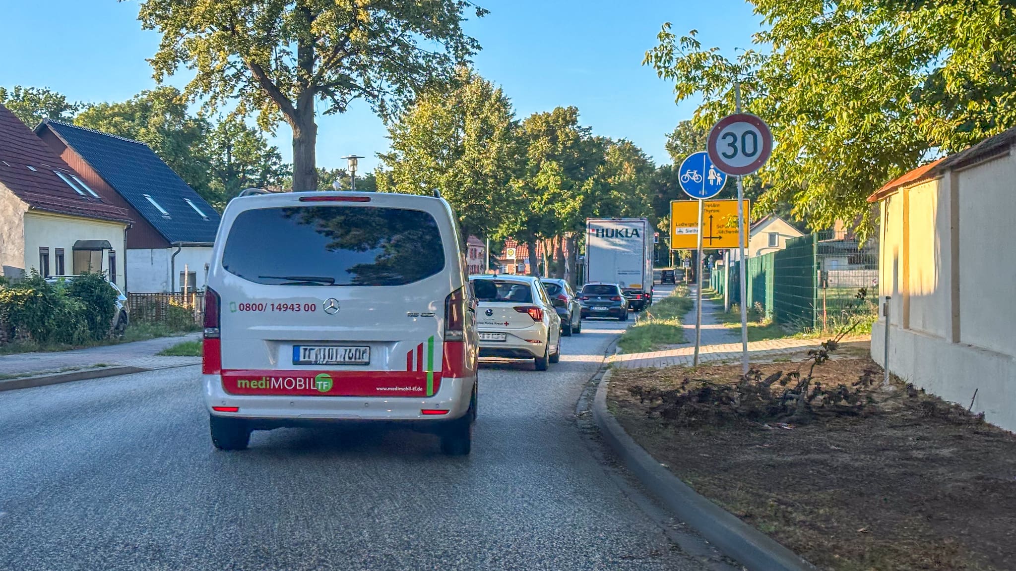 B101 bei Thyrow wird frei: Was das für eine neue Baustelle in Siethen ...