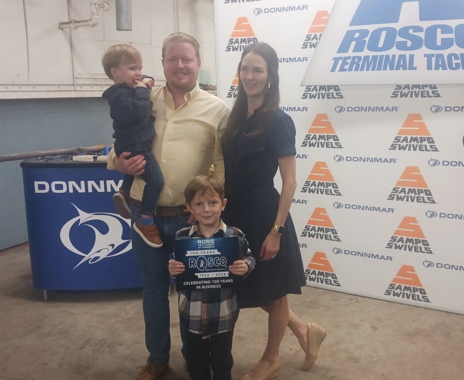 Rome Specialty Co. marks 100 years as terminal fishing tackle maker