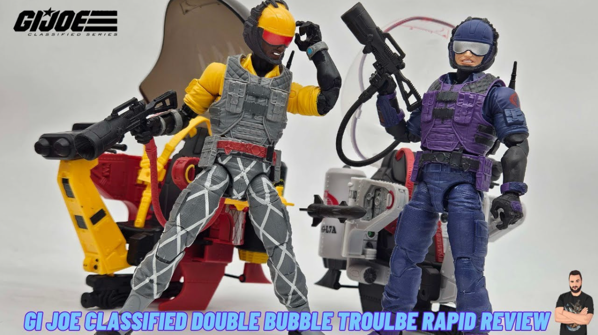 GI Joe Classified Trubble Bubble Figure Quick Review