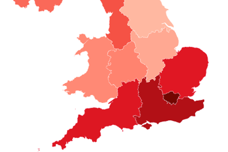 Mapped: Cost to rent rooms across UK as average price hits record high