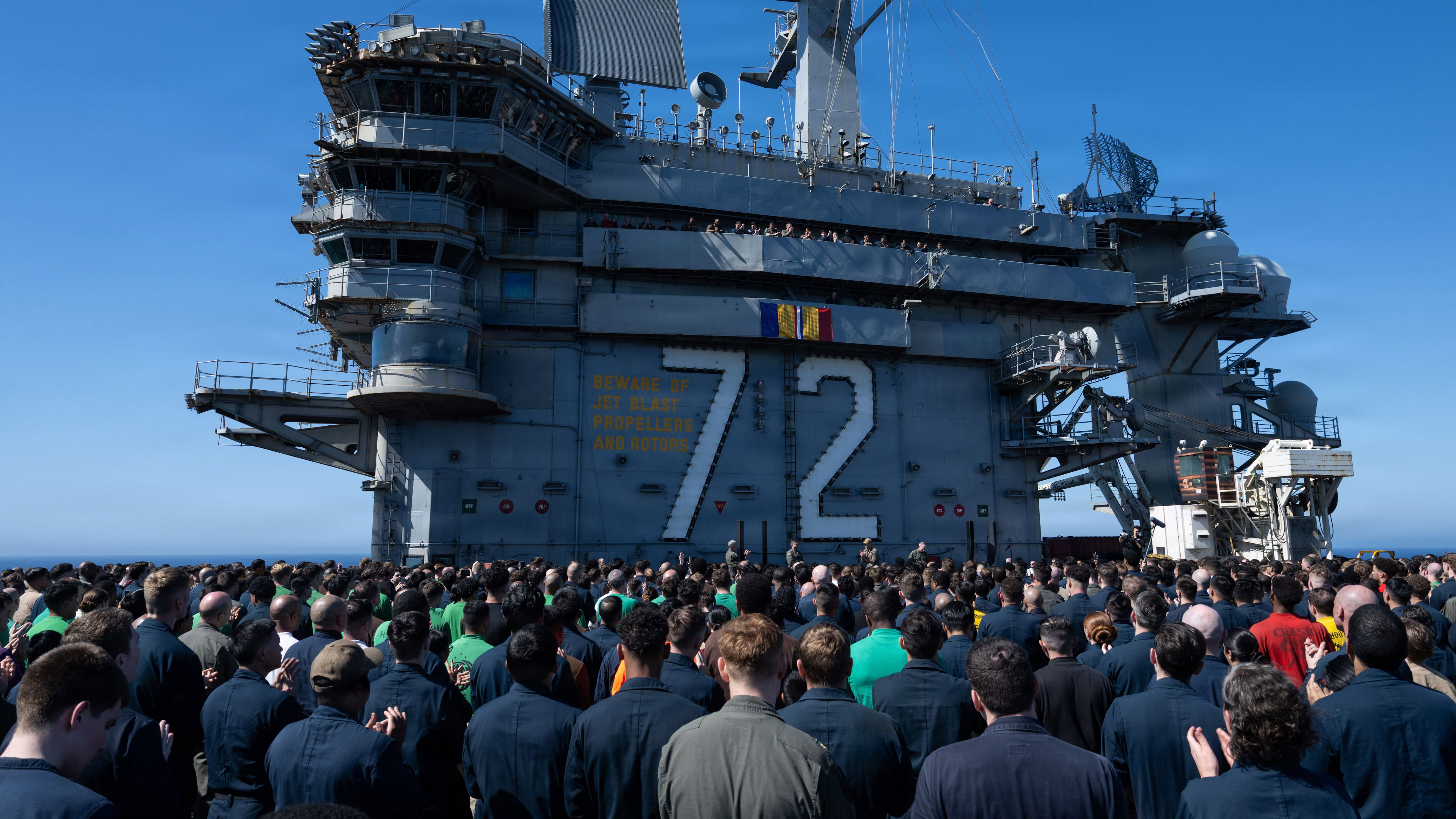 USS Lincoln returns to US after record-long deployment