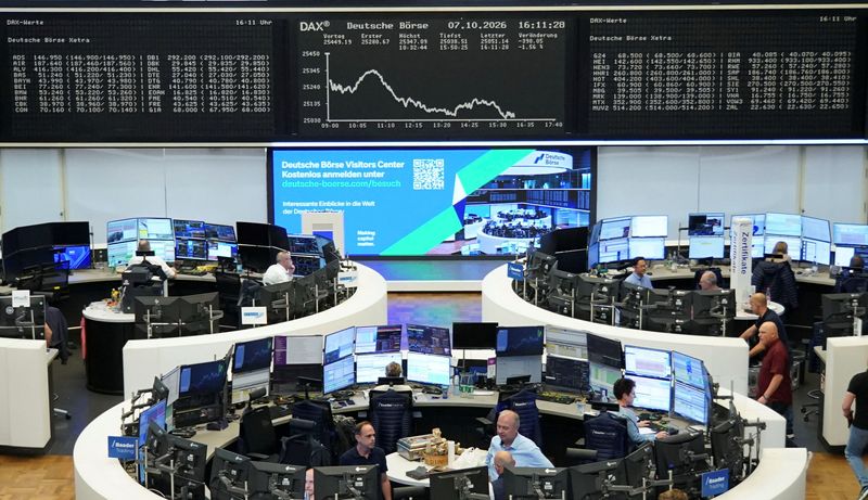 Shares slip as bond bashing rumbles on