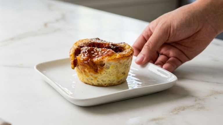 Mini teriyaki chicken rice cups make an easy all in one dinner