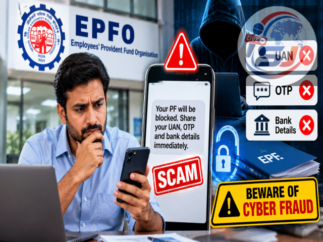 EPFO cyber fraud alert 2026: PF account holders warned not to share UAN ...