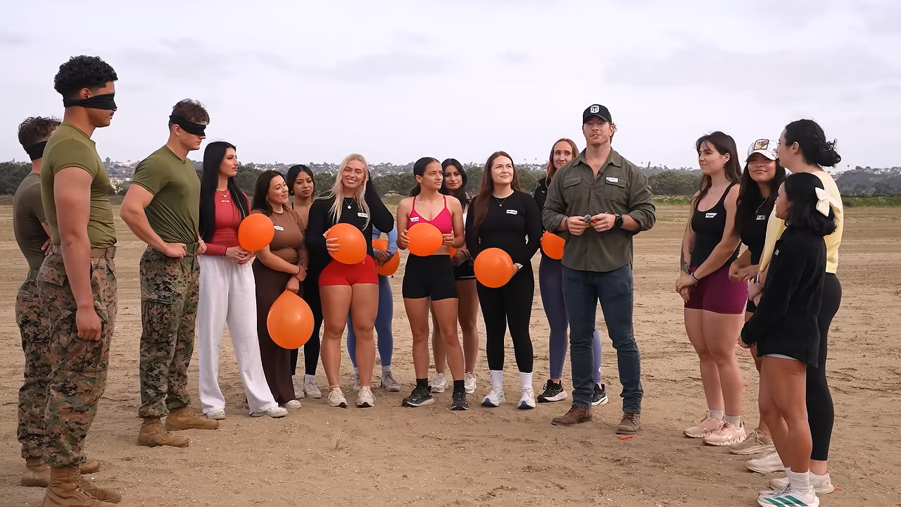 These women wanted to date US Marines - then the competition started ...