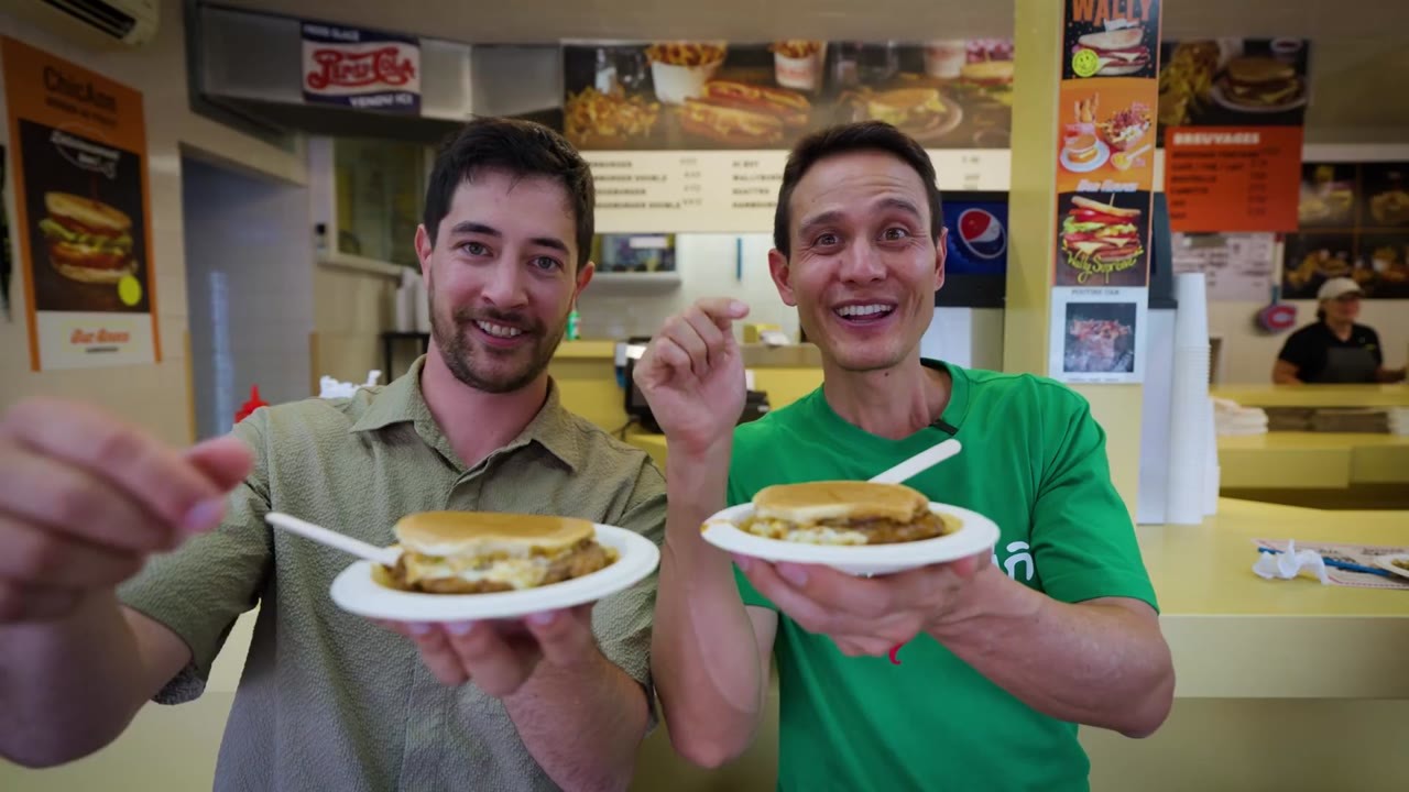We tried Montreal’s most famous fast food — including a burger drowned ...