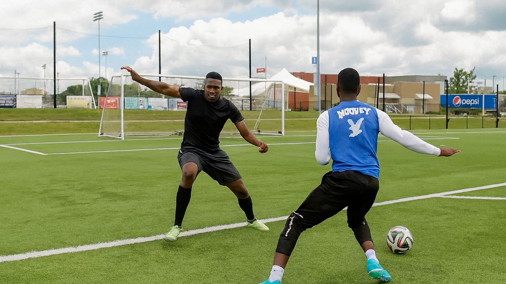 Improve your first touch with these pro football drills