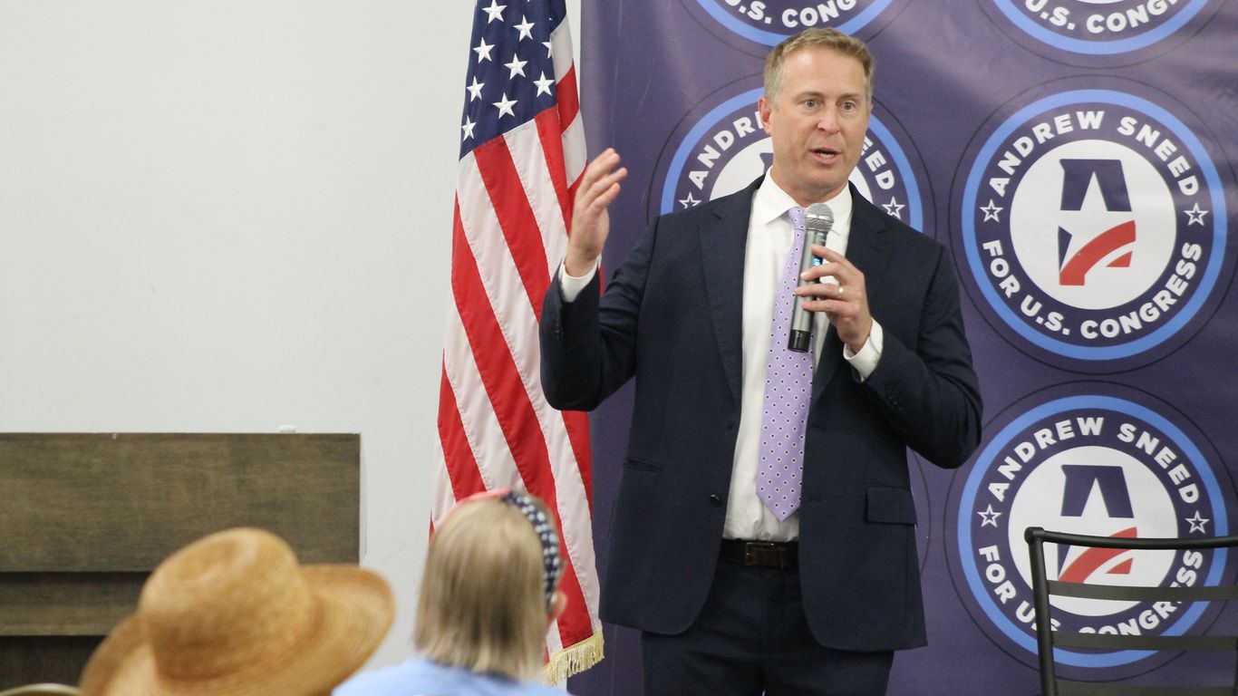 Andrew Sneed talks representation, reform at Huntsville town hall