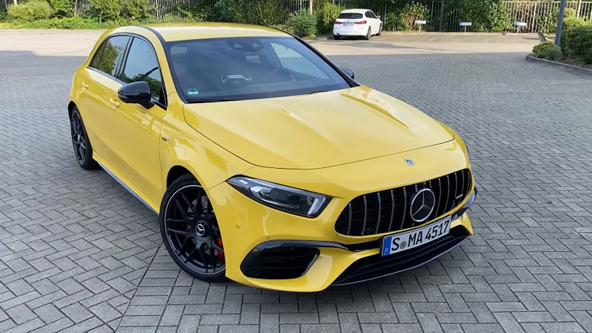 Mercedes AMG A45 shows its Autobahn pace