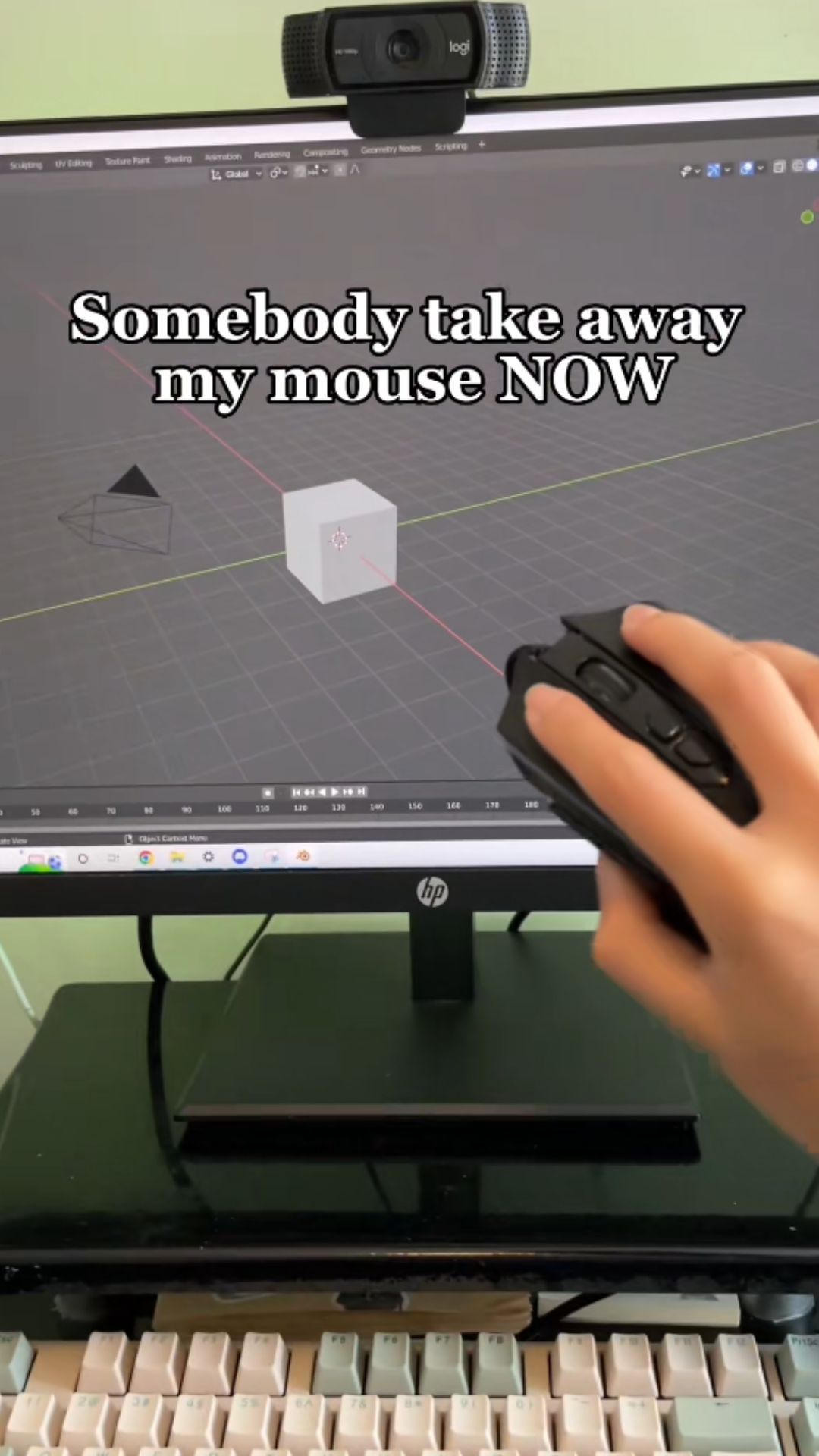 Learning Blender 3D: When modelling tests my patience