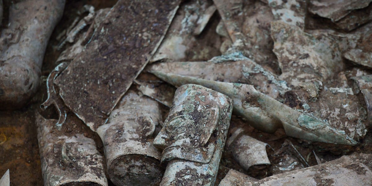 Archaeologists discovered not one, not two, but six sacrificial pits—and the lost relics inside them