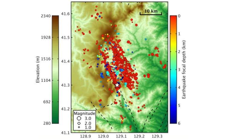 North Korea set off its biggest nuclear test beneath this mountain, and ...