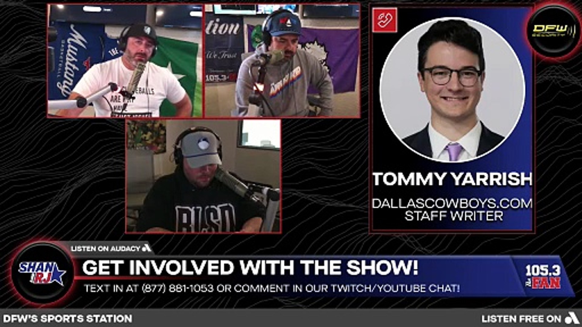 Tommy Yarrish On Tyler Smith's Return, Cowboys/Buccaneers Predications ...