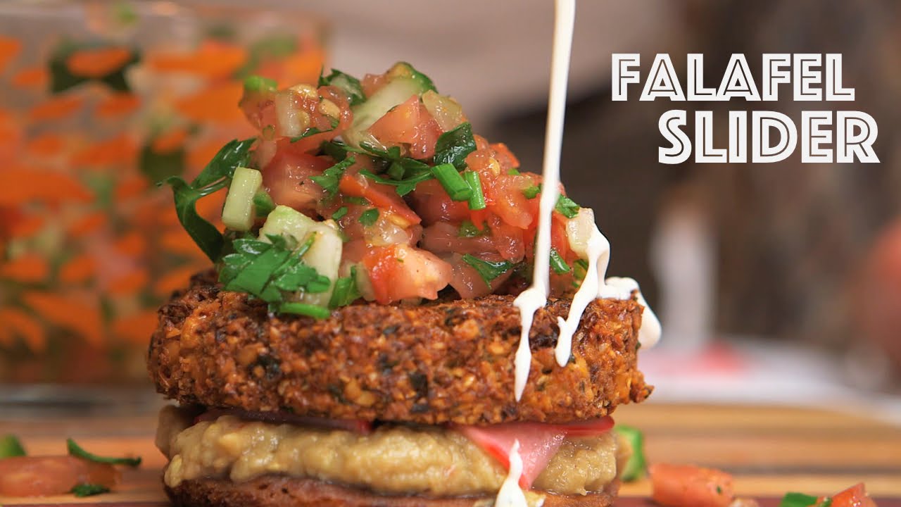 You need this falafel slider recipe