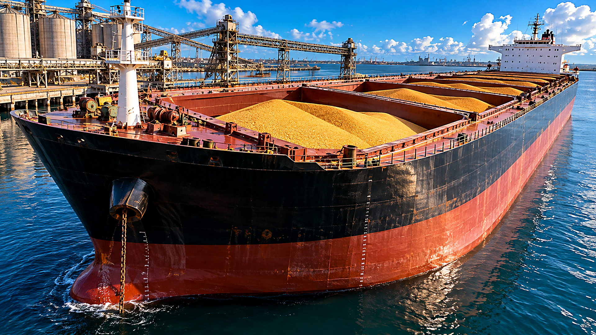 How ship design and stability rules prevent grain cargo from capsizing ...