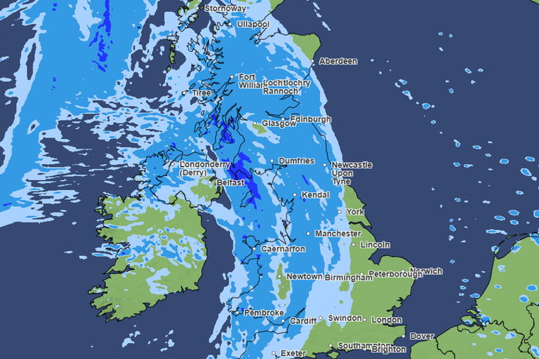 Exact time heavy rain forecast to hit Greater Manchester as 600-mile ...