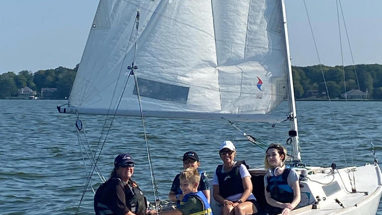 Autistic 12-year-old finds his voice and new friends at Spectrum Sailing