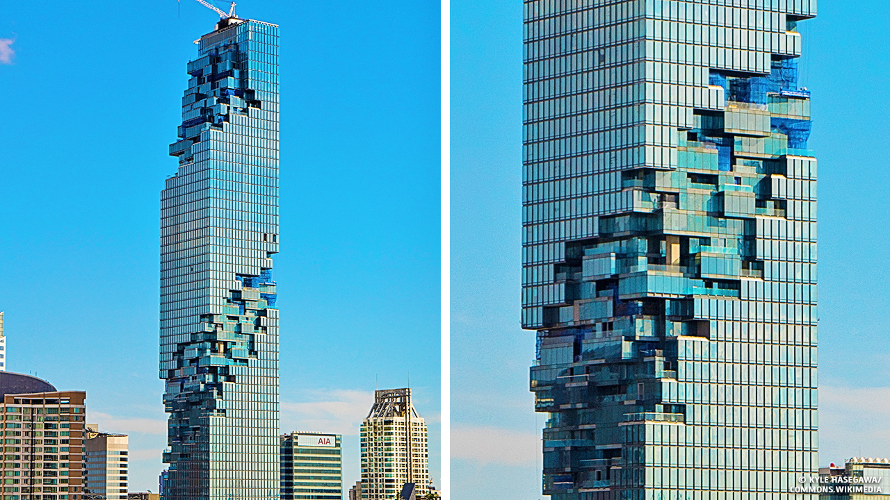 A skyscraper that changes its shape + 17 weird buildings around the world
