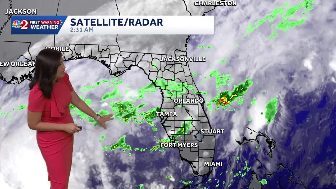 Flood watch in effect for parts of central Florida as rain pattern ...
