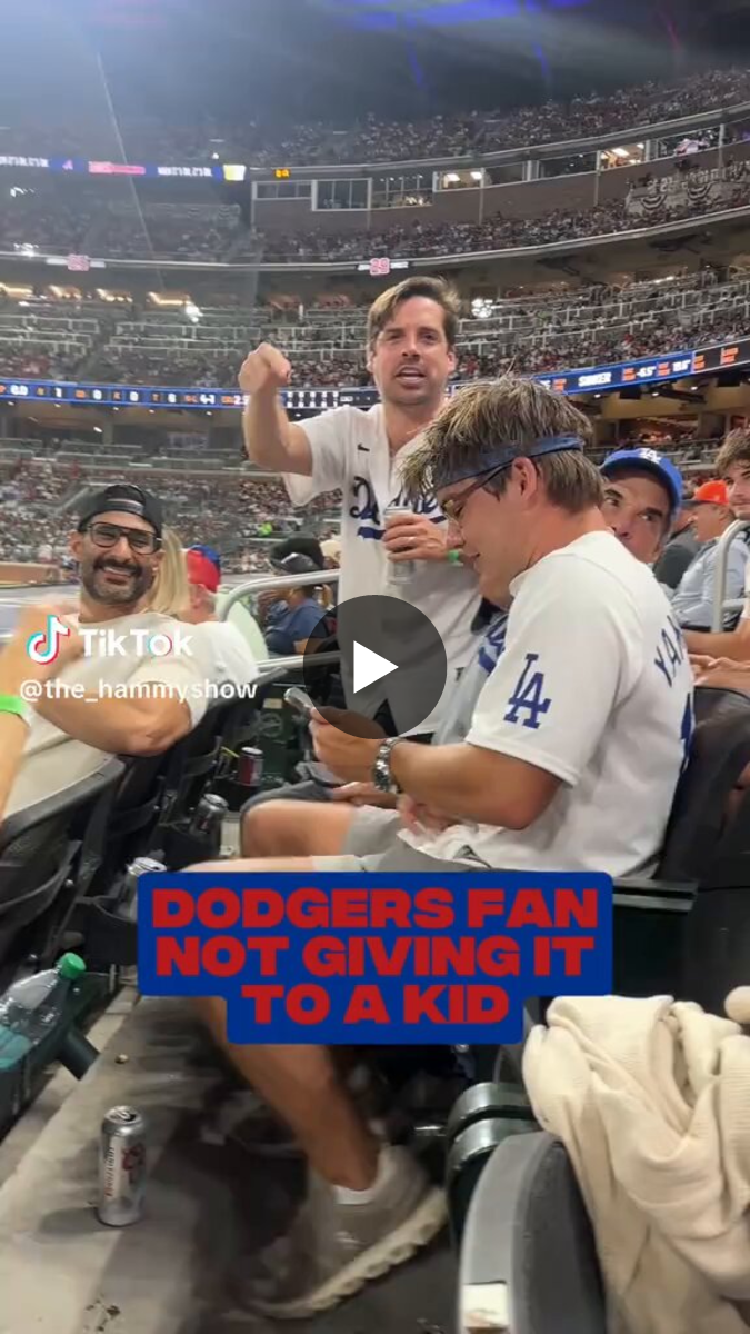 Dodgers fan sparks intense debate after catching ball and refusing to ...