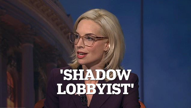 Trump-backed Senate hopeful grilled over her husband's ties
