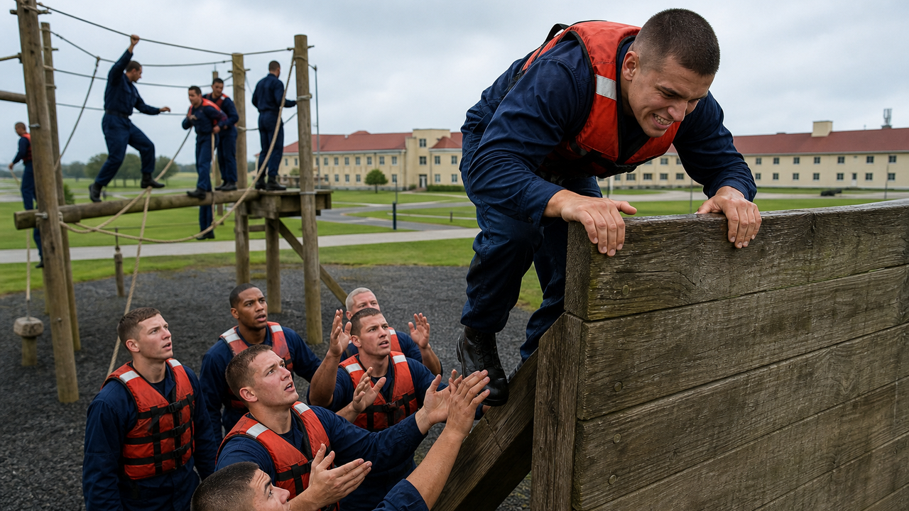 One failed swim test sends Coast Guard recruits into four weeks of ...