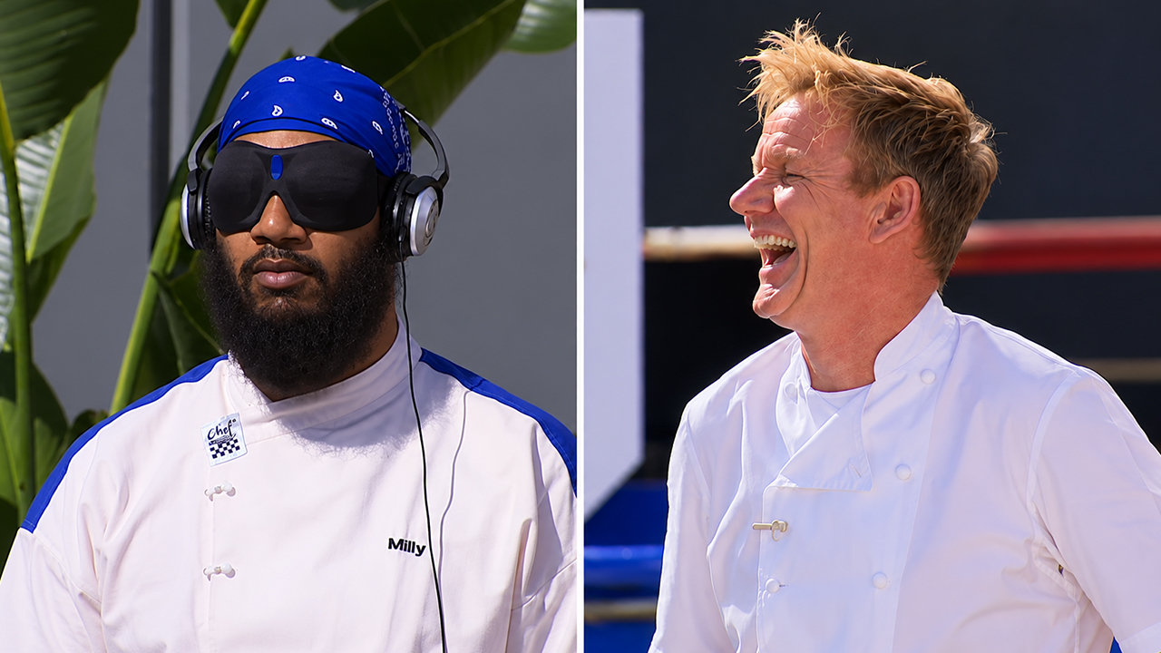 Chefs face freezing twist in Chef Ramsay’s blind taste test