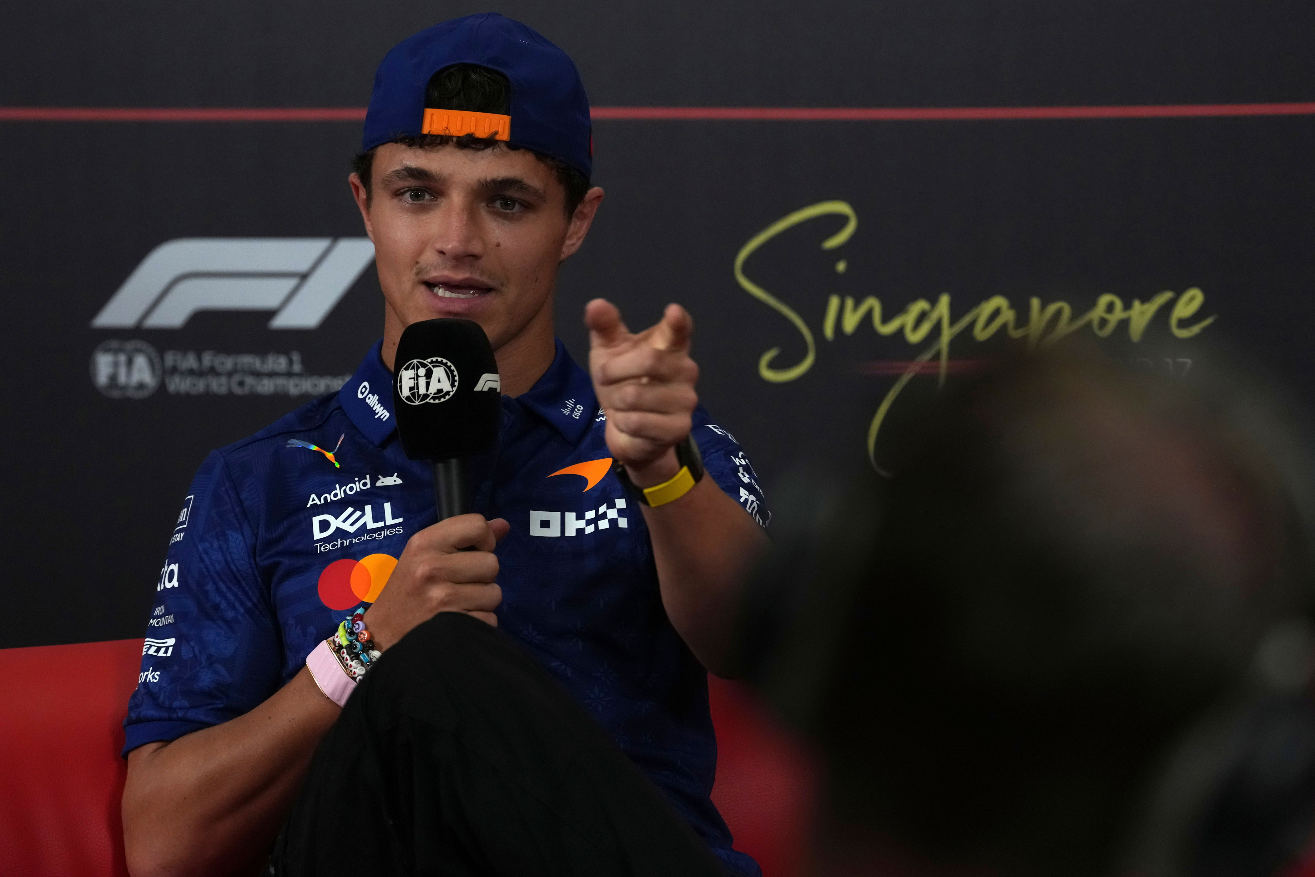 Lando Norris hopeful McLaren has sorted issue costing him straight-line ...