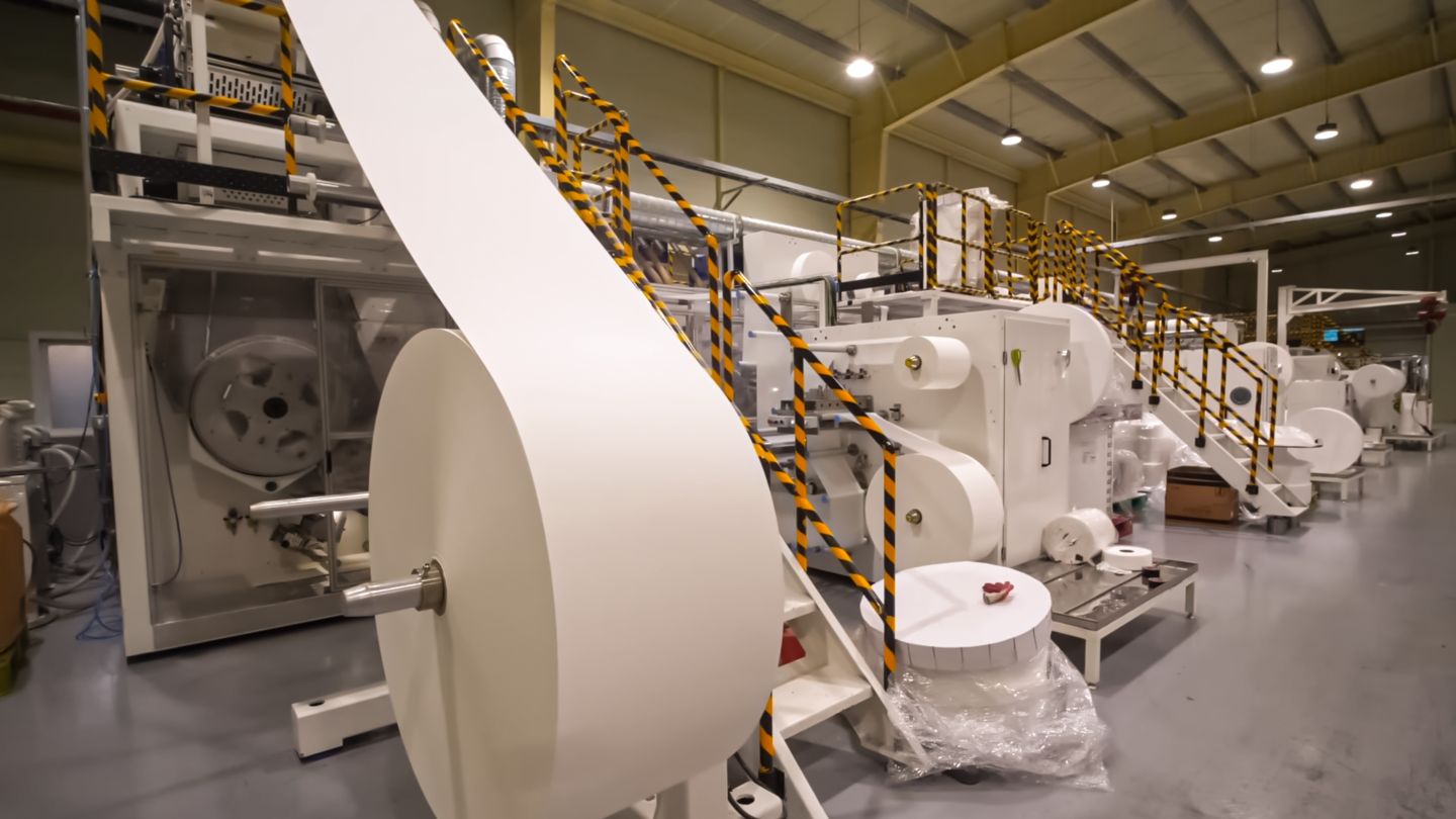 Nfinite completes roll-to-roll barrier paper production