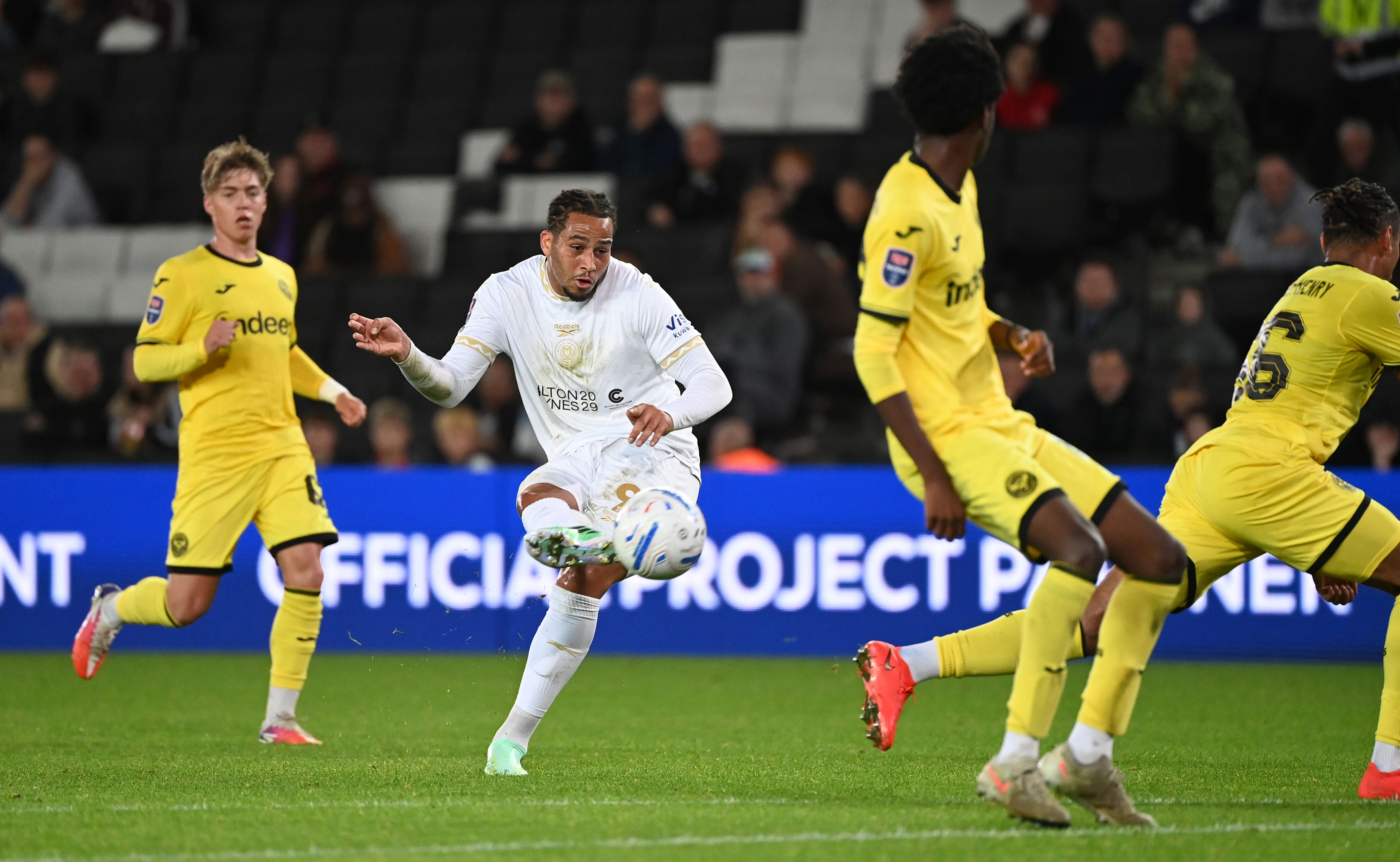 First goal back at MK Dons should make Nombe feel invincible
