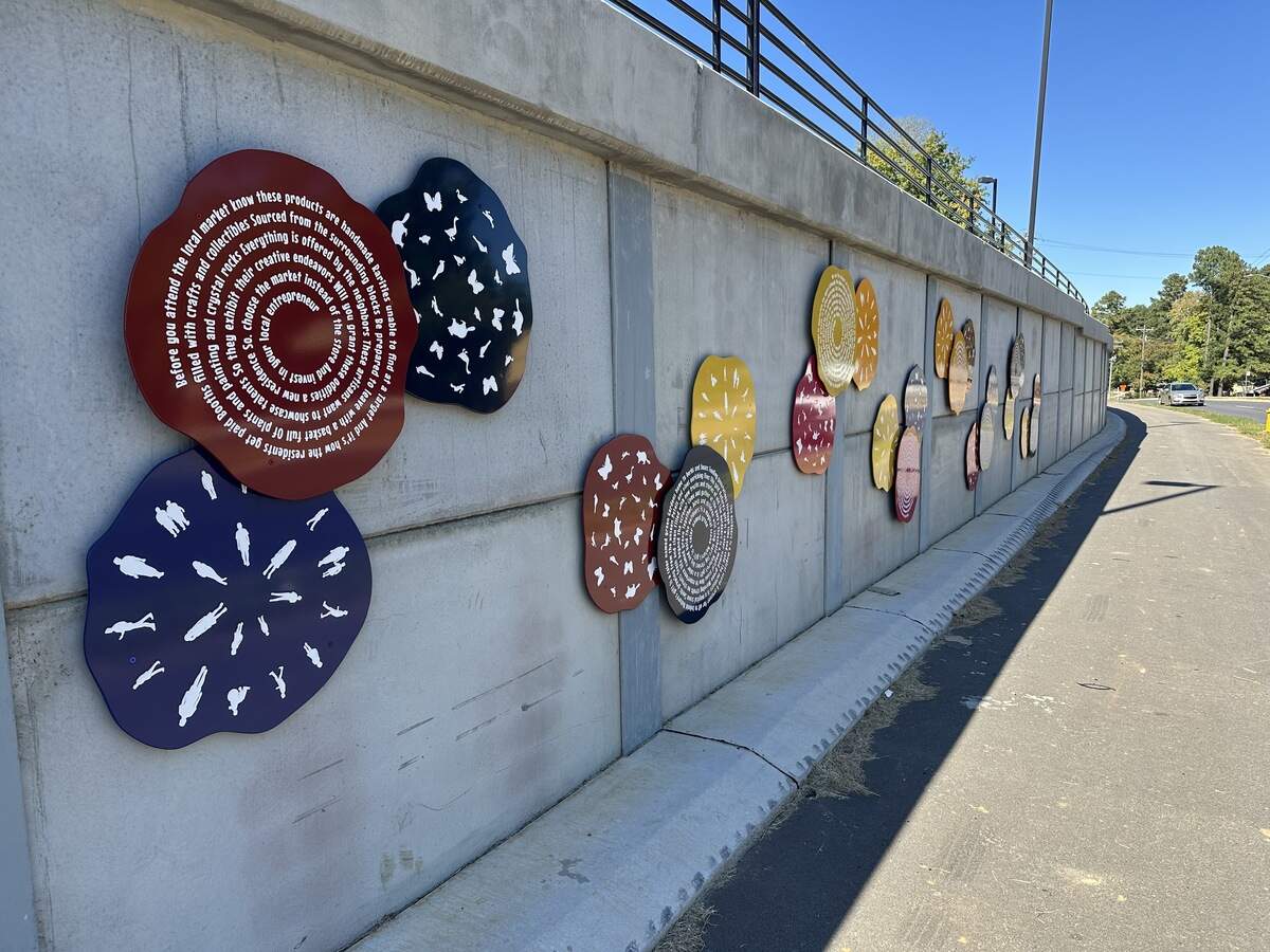 Raleigh's Atlantic Avenue project finally complete, art and poetry included