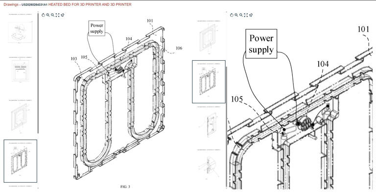 Bambu Lab’s 3D printing patent application for a new heatbed design may ...