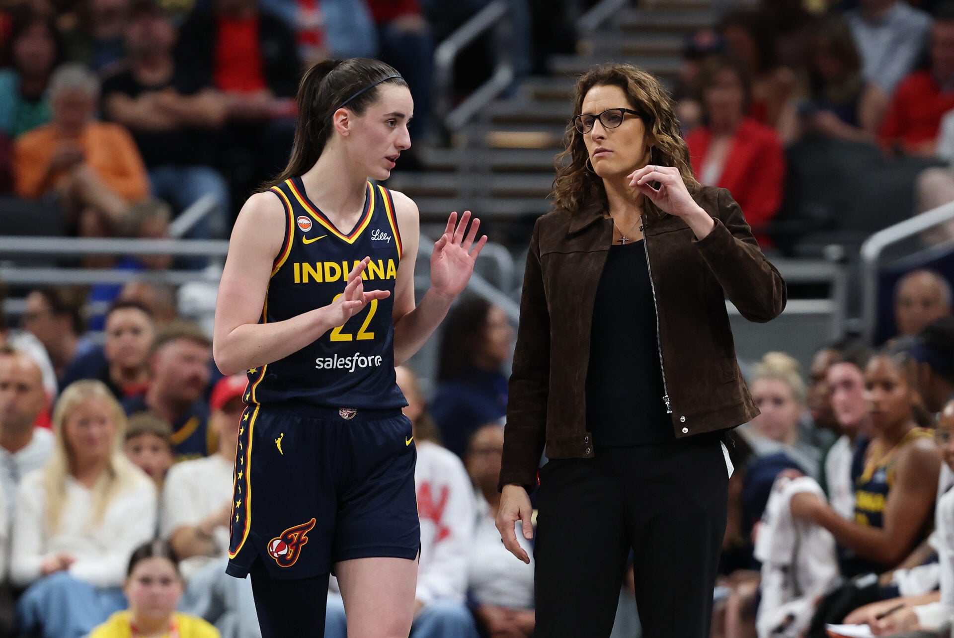 Caitlin Clark makes her feelings on Stephanie White very clear in exit ...
