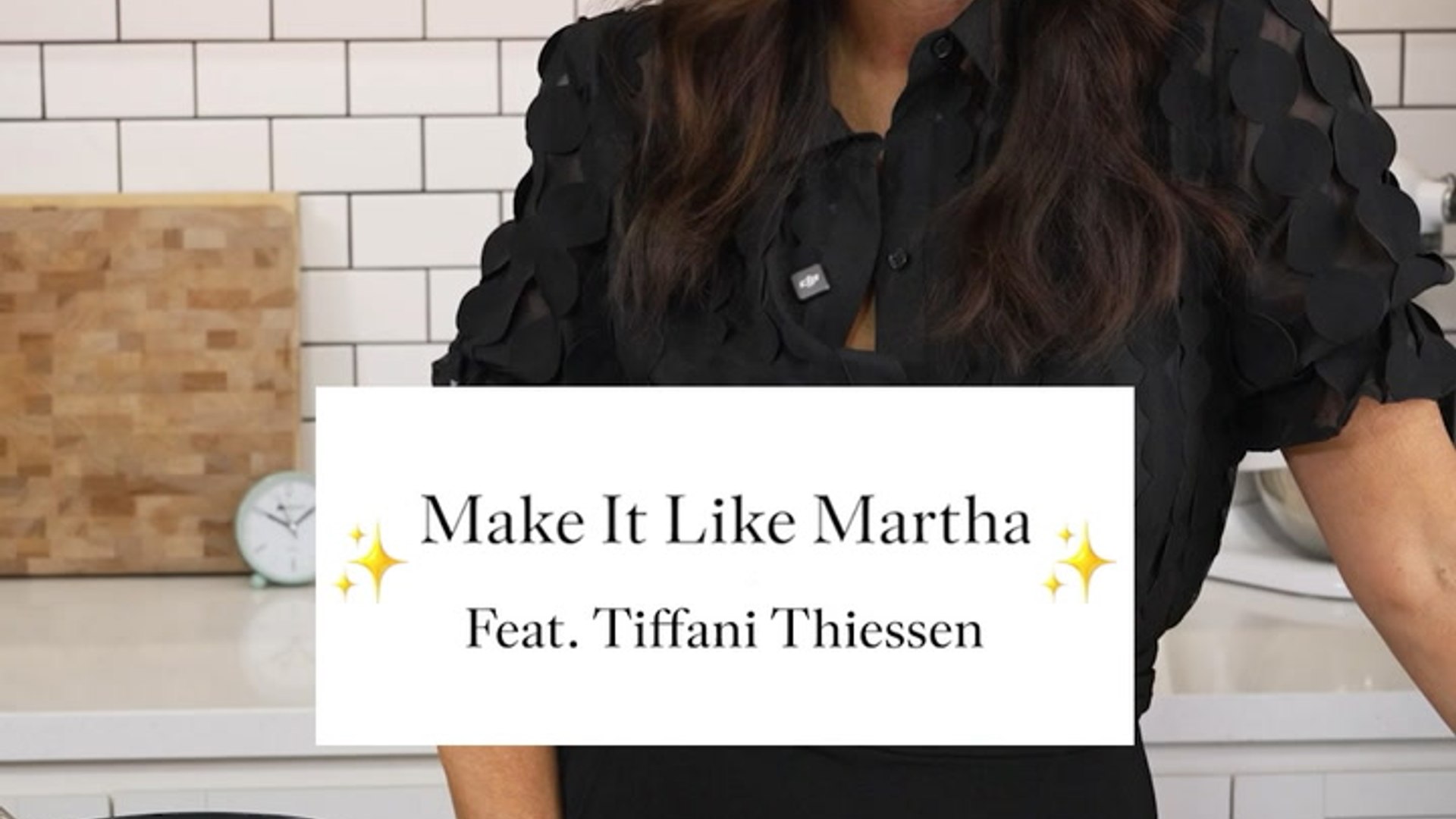 Make it like Martha with Tiffani Thiessen