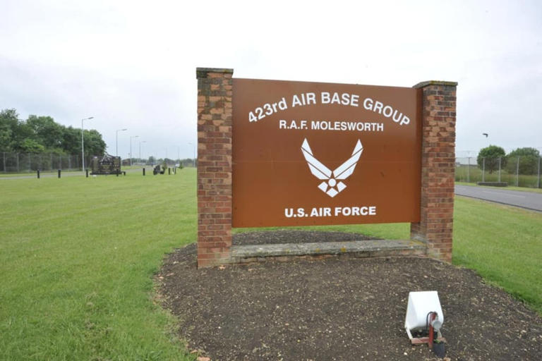 Two Latvian men arrested on suspicion of trespassing at RAF base