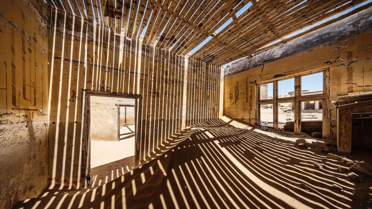 A German diamond town in Namibia has stood empty since 1956. Now sand ...