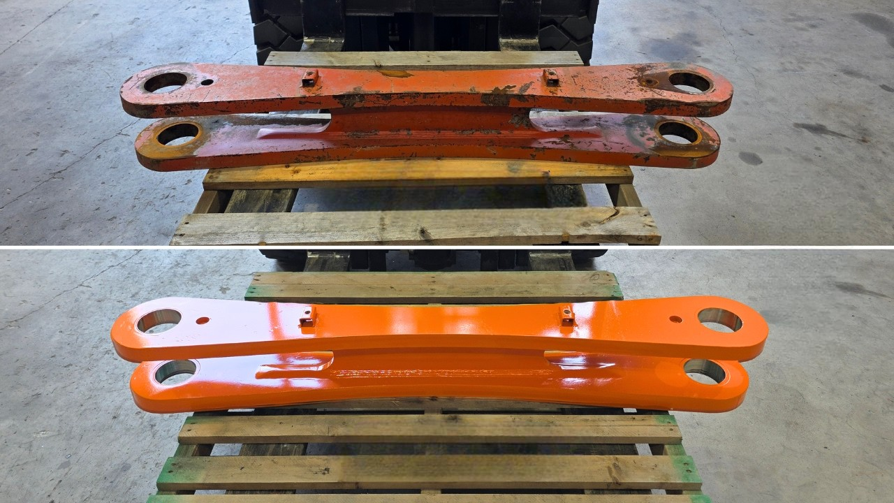 Overhauling a massive mining truck track rod