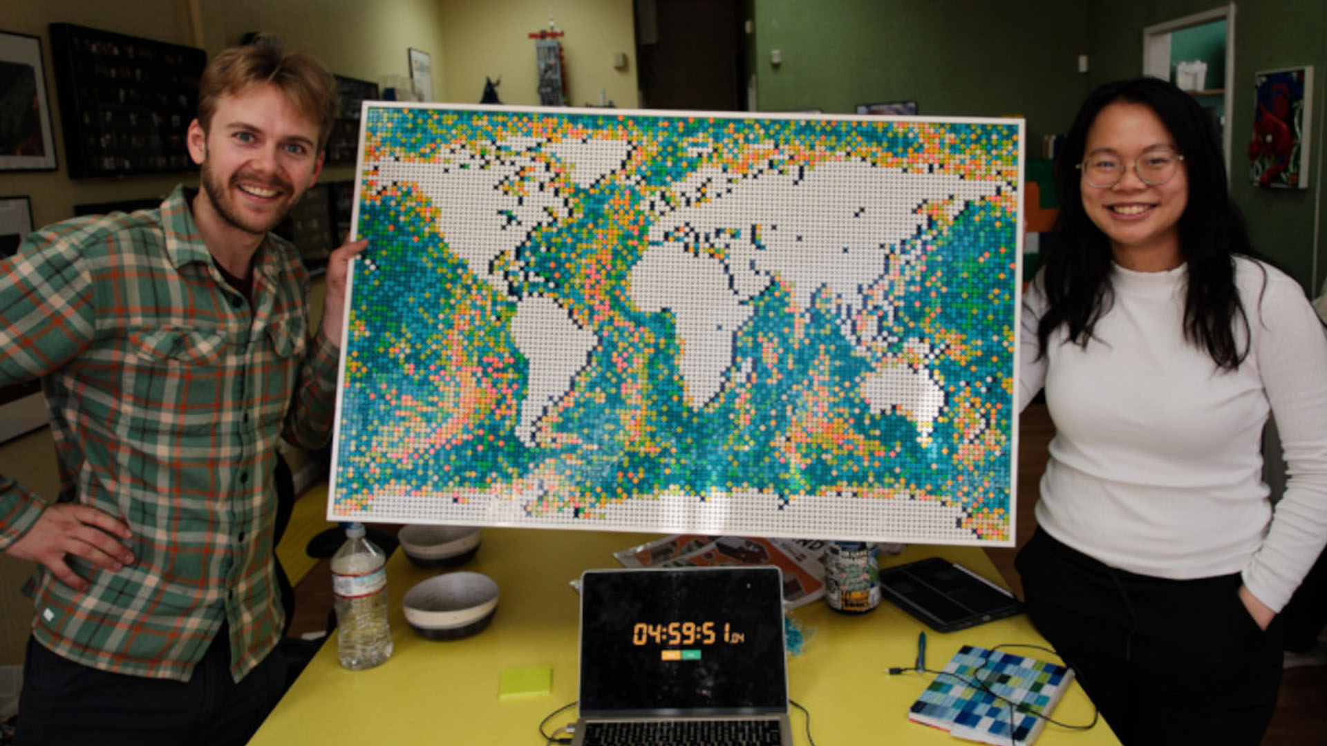 Friends set Guinness World Records title for fastest time to build the ...