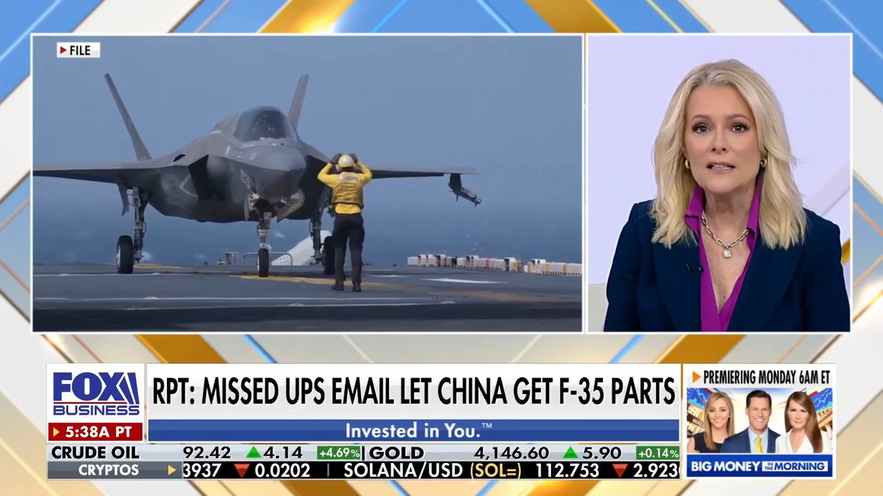 F-35 fighter jet parts mistakenly sent to China after UPS misses ...