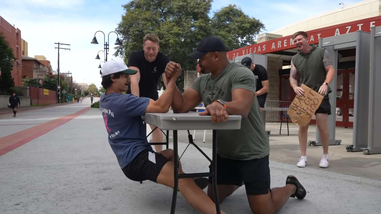 The marines came to a college campus looking for competition - these ...