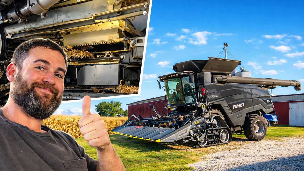 This big combine can’t push past 4 mph without losing corn — missing ...