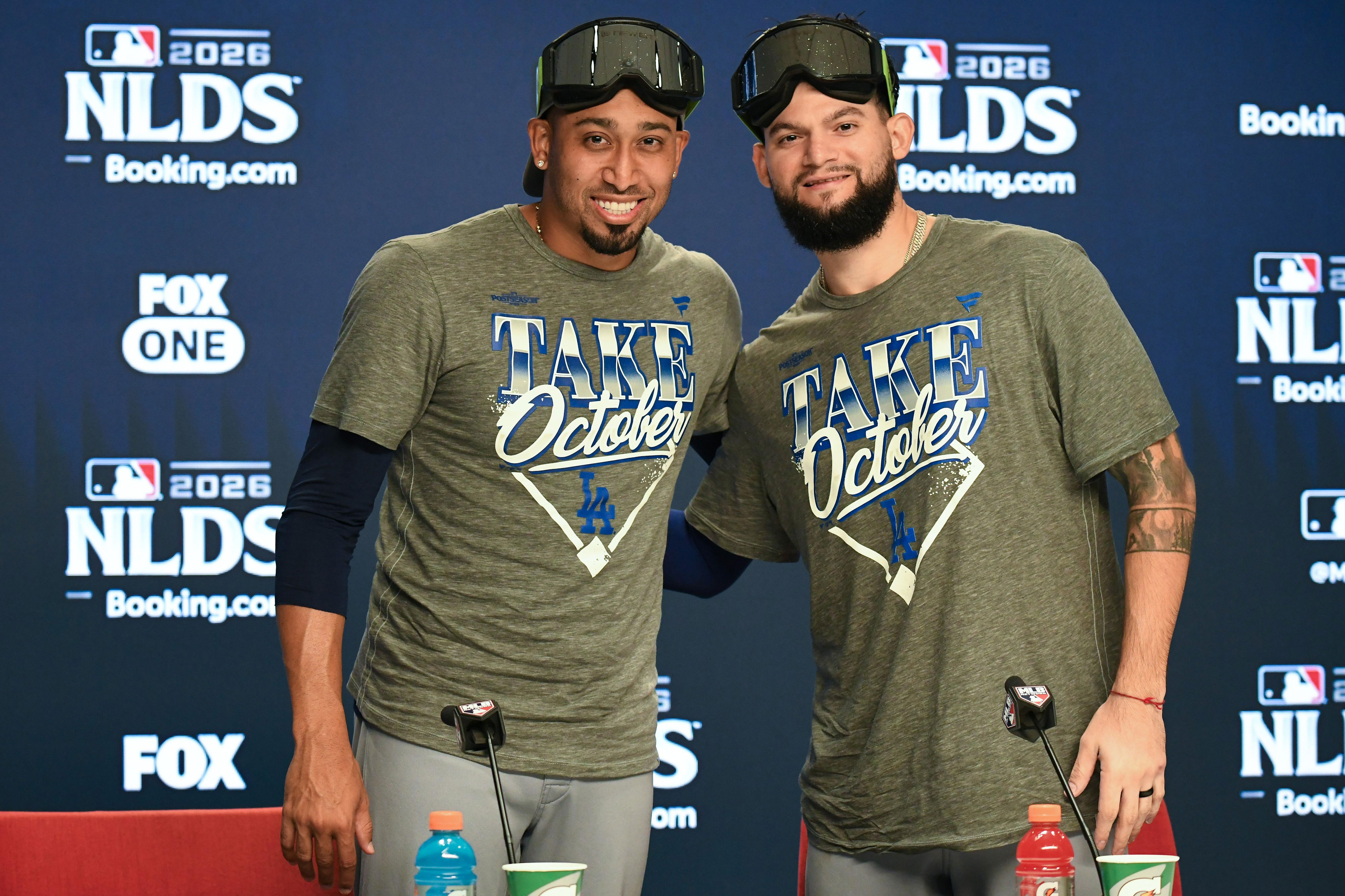 Dodgers NLDS celebration notes: Edwin Díaz, Andy Pages