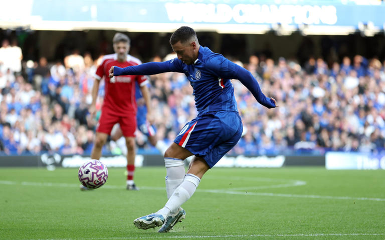 Tricks and flicks: Eden Hazard is one of Chelsea’s most skilful players of all time (Getty)