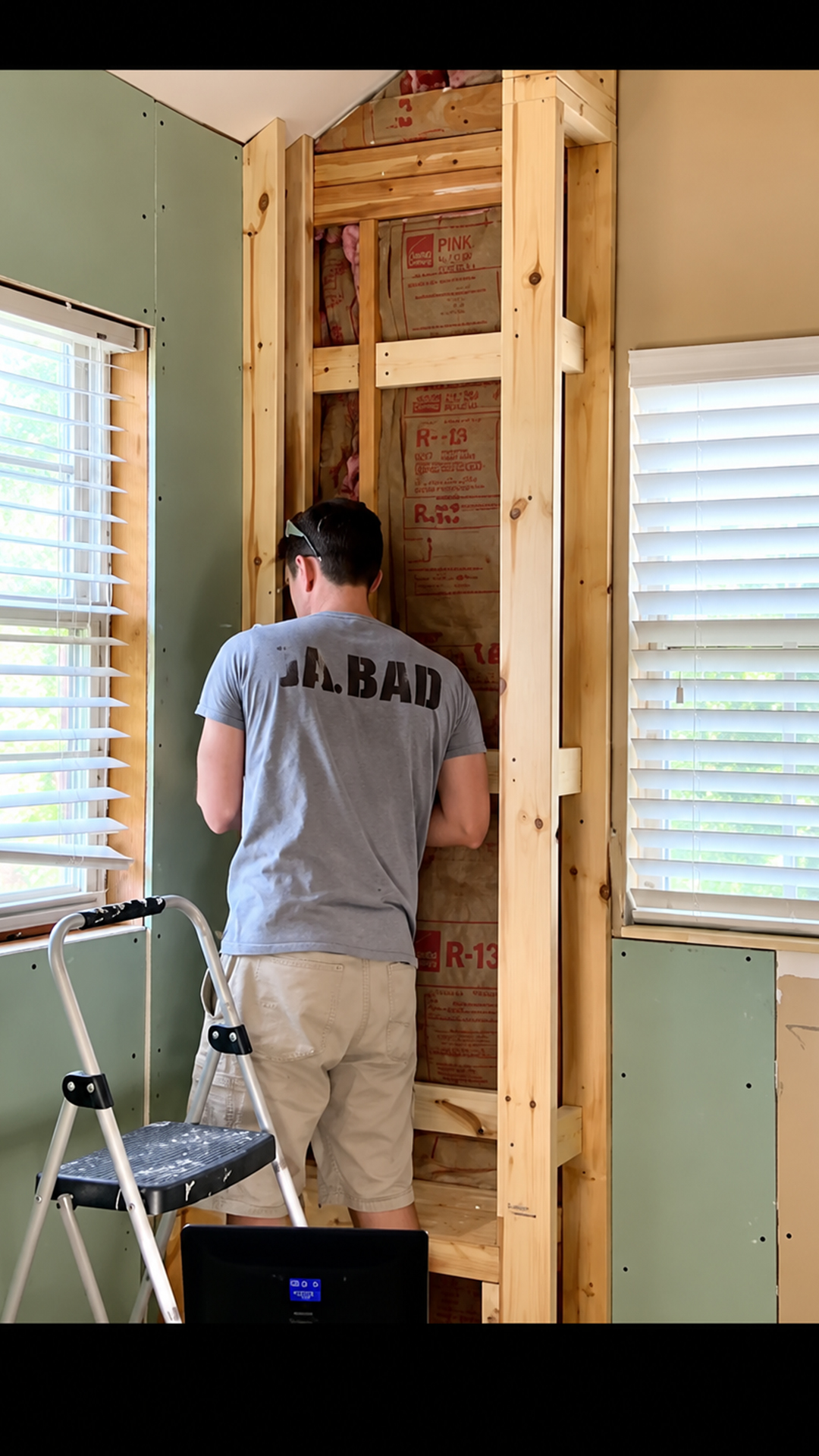 Building a custom shower niche and bench