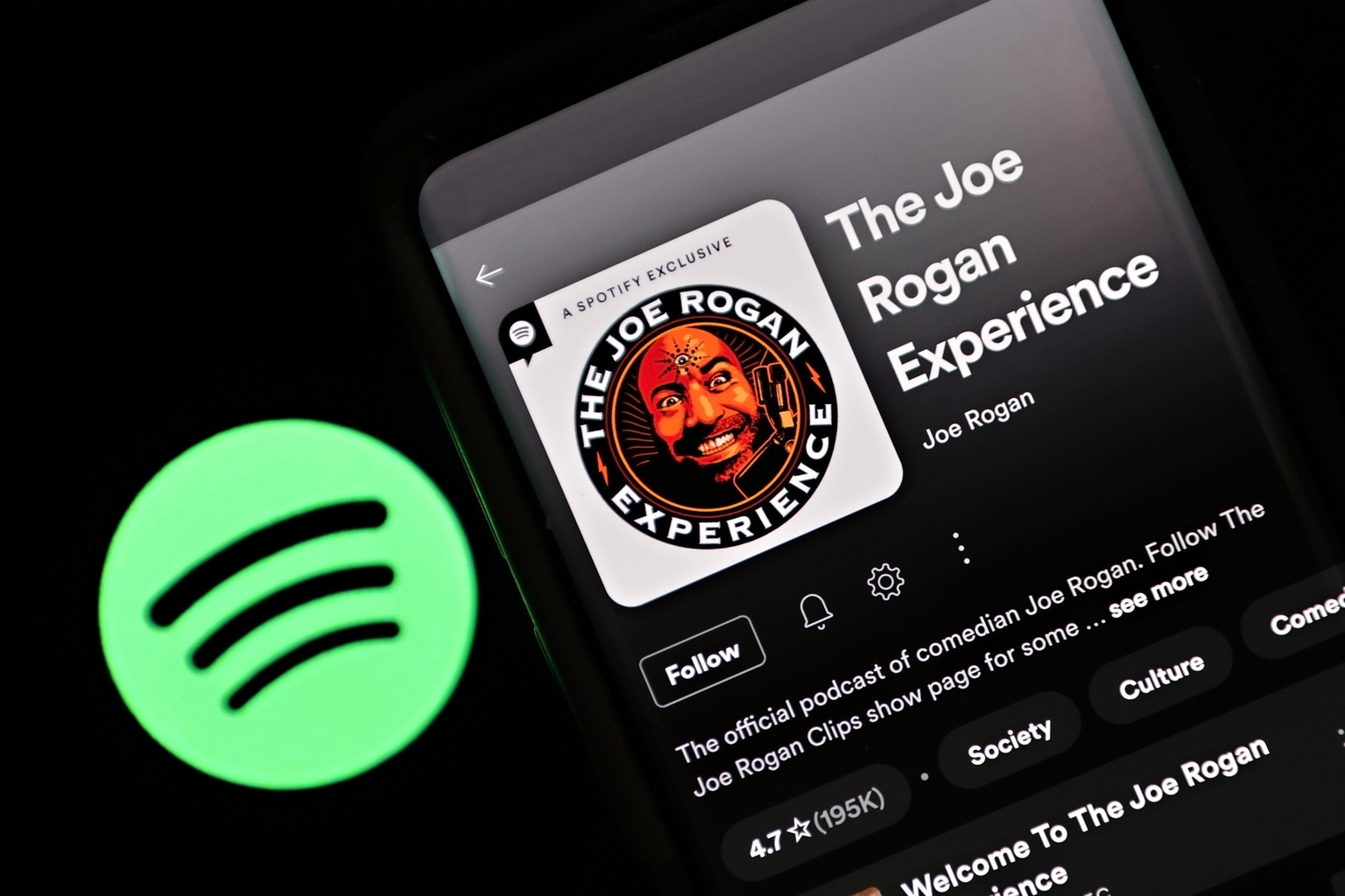 Spotify renews Joe Rogan podcast deal