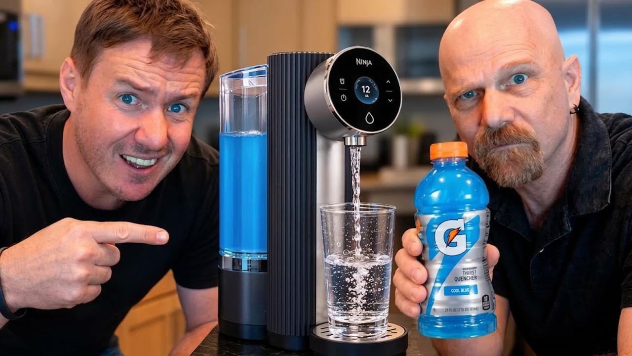 This machine turns harsh tap water into clean, fresh-tasting drinking water