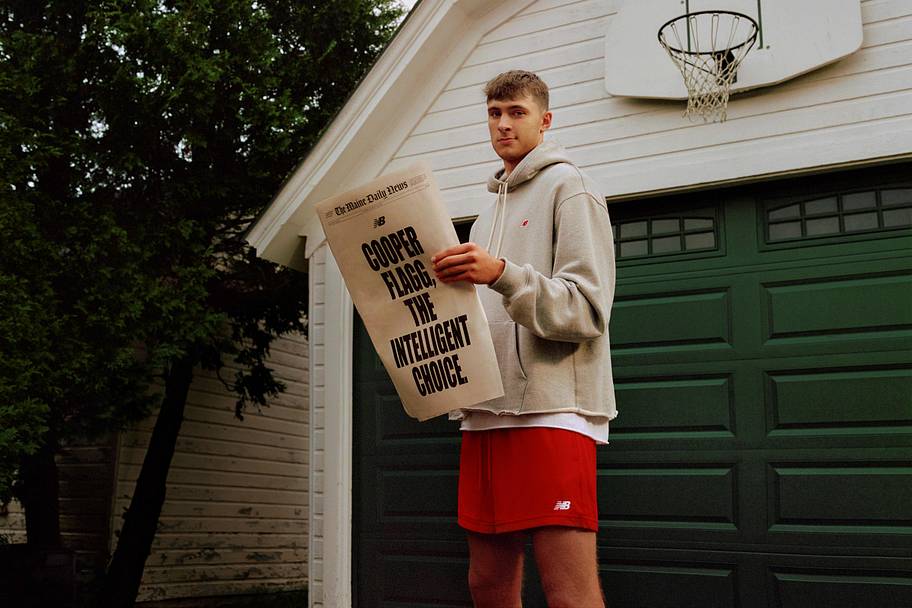 First look at Cooper Flagg's New Balance logo