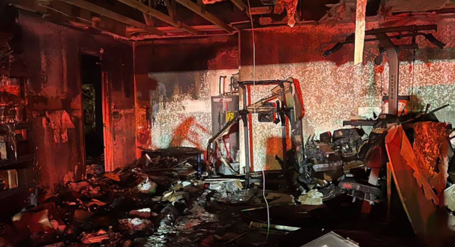 Weeki Wachee garage fire displaces residents, Hernando County Fire ...